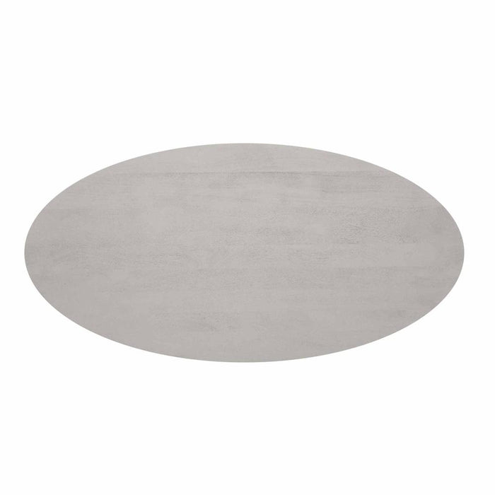 STARFURN Eettafel Solana 210 cm Ovaal Taupe 210x110x76 cm-Eettafels-Starfurn