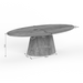 STARFURN Eettafel Solana 240 cm Naturel Ovaal 240x120x76 cm-Eettafels-Starfurn