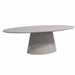STARFURN Eettafel Solana 240 cm Ovaal Taupe 240x120x76 cm-Eettafels-Starfurn