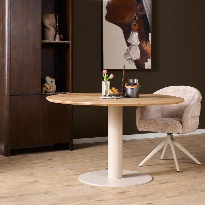 STARFURN Eettafel Tafelpoten Zand Metaal 70 cm STF 70x70x73 cm STF-0007-Eettafels-Starfurn
