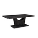 STARFURN Eettafel Voco 200 cm Zwart 200x110x76 cm-Eettafels-Starfurn