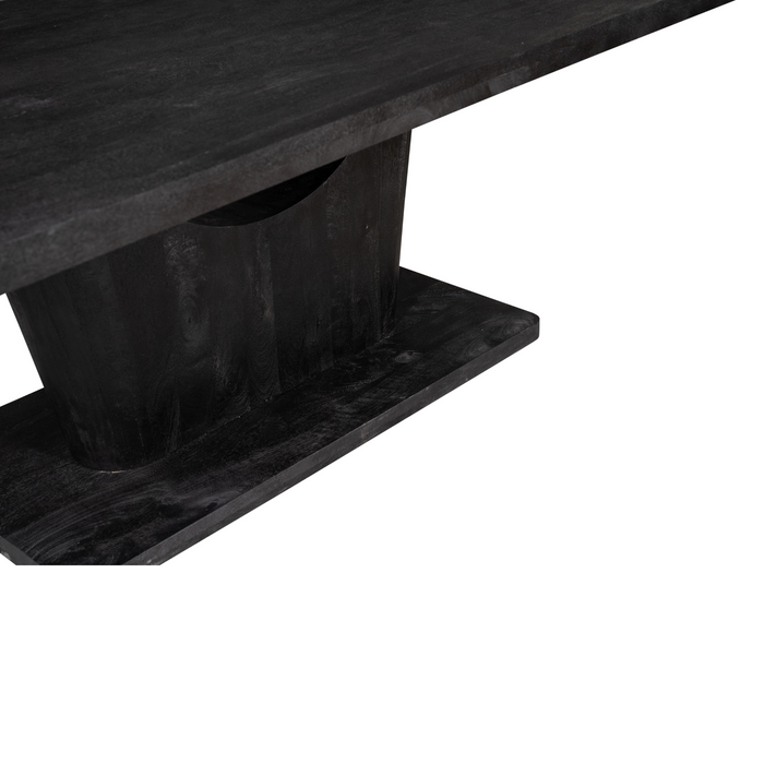 STARFURN Eettafel Voco 200 cm Zwart 200x110x76 cm-Eettafels-Starfurn