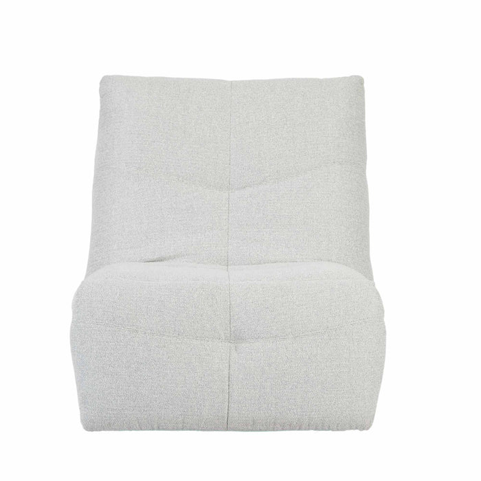 STARFURN Fauteuil Relaxfauteuil Lazy Licht Grijs 78x97x90 cm-Fauteuils-Starfurn