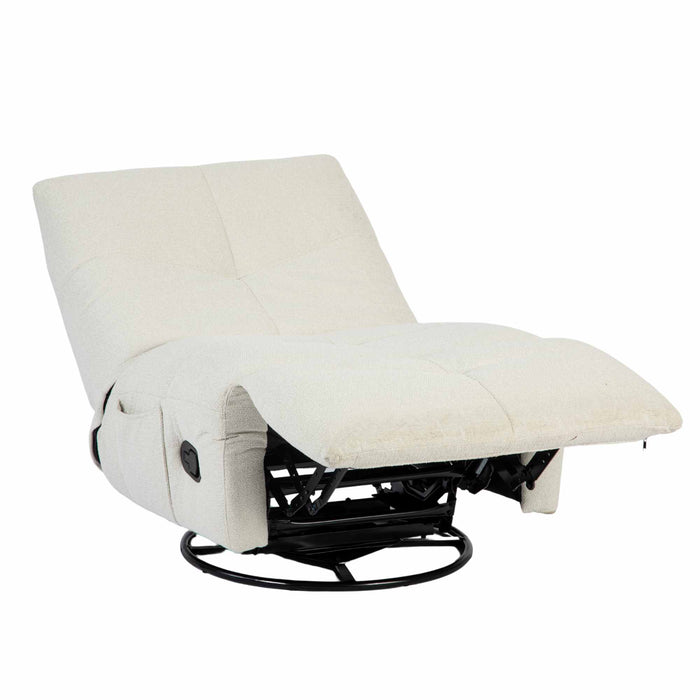 STARFURN Fauteuil Relaxfauteuil Lazy Naturel 78x97x90 cm-Fauteuils-Starfurn