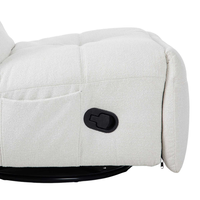 STARFURN Fauteuil Relaxfauteuil Lazy Naturel 78x97x90 cm-Fauteuils-Starfurn