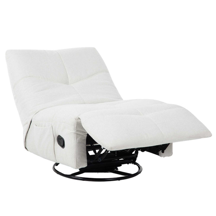 STARFURN Fauteuil Relaxfauteuil Lazy Naturel 78x97x90 cm-Fauteuils-Starfurn