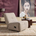 STARFURN Fauteuil Relaxfauteuil Lazy Taupe 78x97x90 cm-Fauteuils-Starfurn