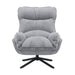 STARFURN Fauteuil Vera Licht Grijs 115x83x59 cm-Fauteuils-Starfurn