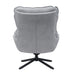 STARFURN Fauteuil Vera Licht Grijs 115x83x59 cm-Fauteuils-Starfurn