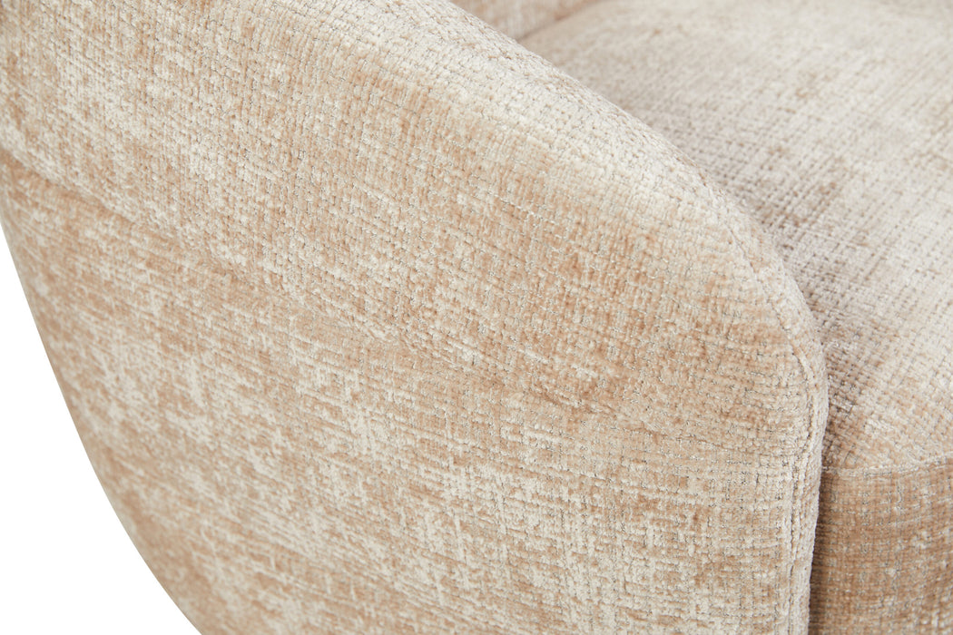 STARFURN Fauteuil Yara Beige 85x83x80 cm