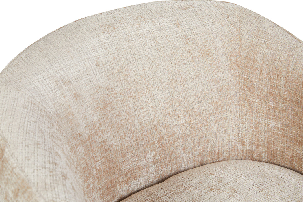 STARFURN Fauteuil Yara Beige 85x83x80 cm