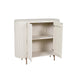 STARFURN Kabinet kast Solana Zand Mangohout 115 cm-Dressoirs-Starfurn