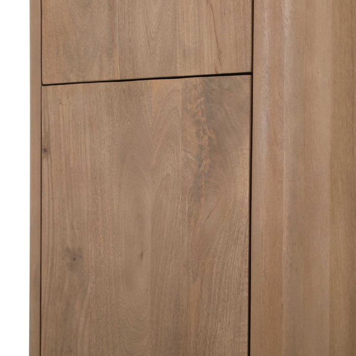 STARFURN Kabinetkast Dallas Naturel Mangohout 55 cm-Opbergkasten-Starfurn