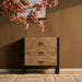 STARFURN Ladenkast Britt Mangohout Naturel 80cm Drie Lades-Ladenkasten-Starfurn