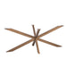 STARFURN Matrixpoot Brons Ovaal/Rechthoek 190 cm Koker 4x8 cm-Tafelpoten-Starfurn