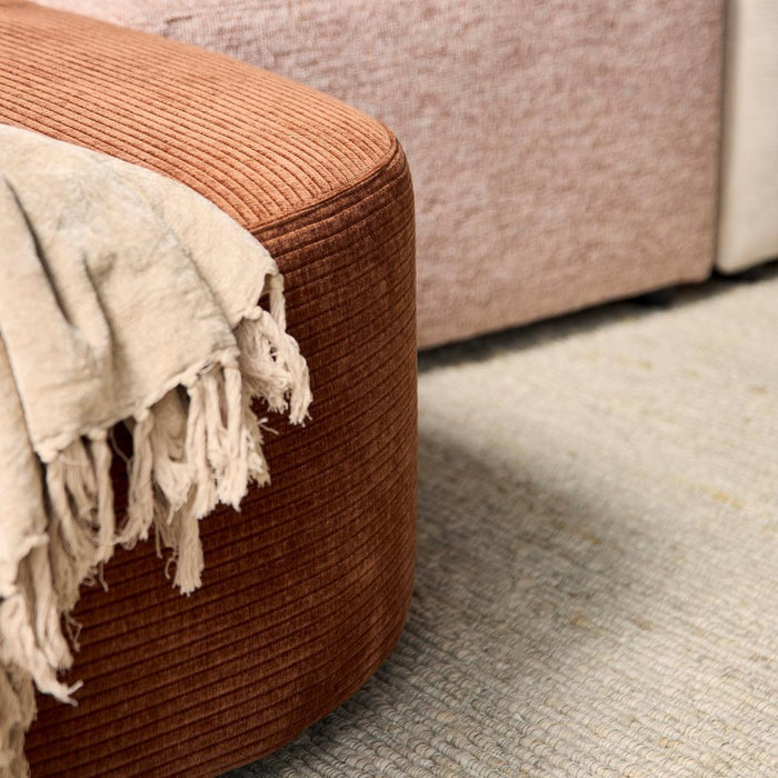 STARFURN MySofa 1-zitsbank Blocks 100%pes Beige 335x230x80 cm-3-Zitsbanken-Starfurn