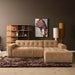 STARFURN MySofa Ruby Hoekbank Camel 2,5 zits AL + Lounge R-Banken-Starfurn