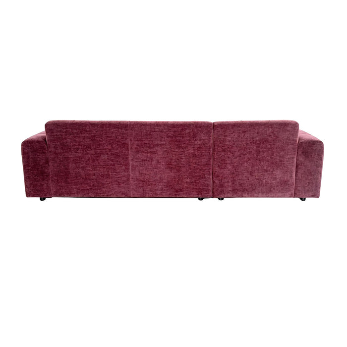 STARFURN MySofa Ruby Hoekbank Paars Lounge L + 2,5 zits AR-Banken-Starfurn