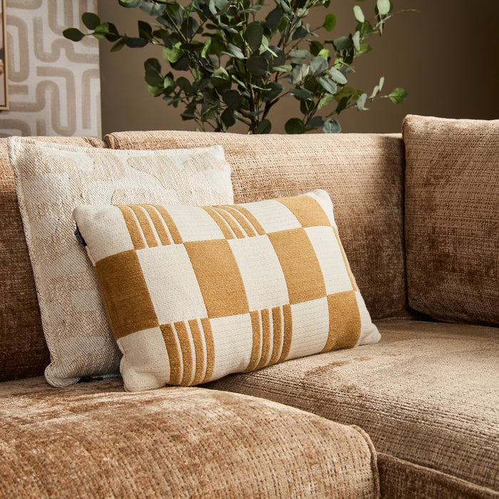 STARFURN MySofa Teddy Hoekbank Cinnamon 2,5 zits+Divan Rechts-Banken-Starfurn
