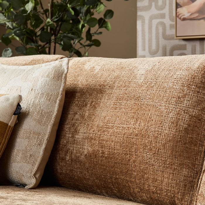 STARFURN MySofa Teddy Hoekbank Cinnamon Divan Links+2,5 zits-Banken-Starfurn