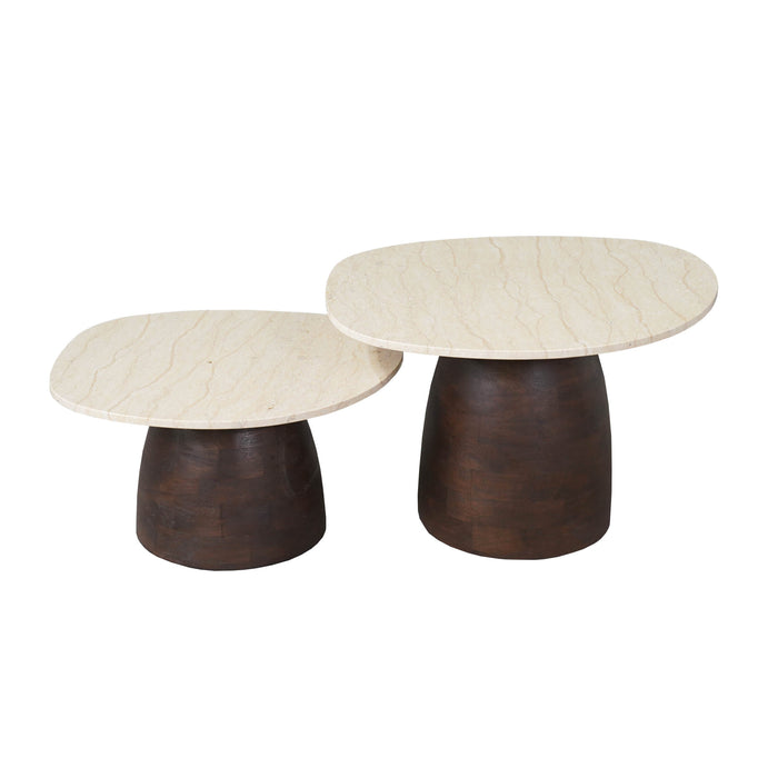 STARFURN Organische salontafel Liv 80 cm-Salontafels-Starfurn