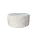 STARFURN Poef MySofa My Bank Poef | Rond | 80 cm | Cremona 02 | Beige-Poefs-Starfurn
