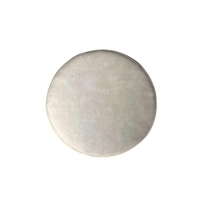 STARFURN Poef MySofa Poef | Rond | 60 cm | Adore 102 | Creme 60x60x32 cm-Poefs-Starfurn