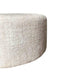 STARFURN Poef MySofa Poef | Rond | 60 cm | Cremona 02 | Beige 60x60x32 cm-Poefs-Starfurn
