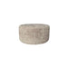 STARFURN Poef MySofa Poef | Rond | 60 cm | Cremona 14 | Taupe 60x60x32 cm-Poefs-Starfurn