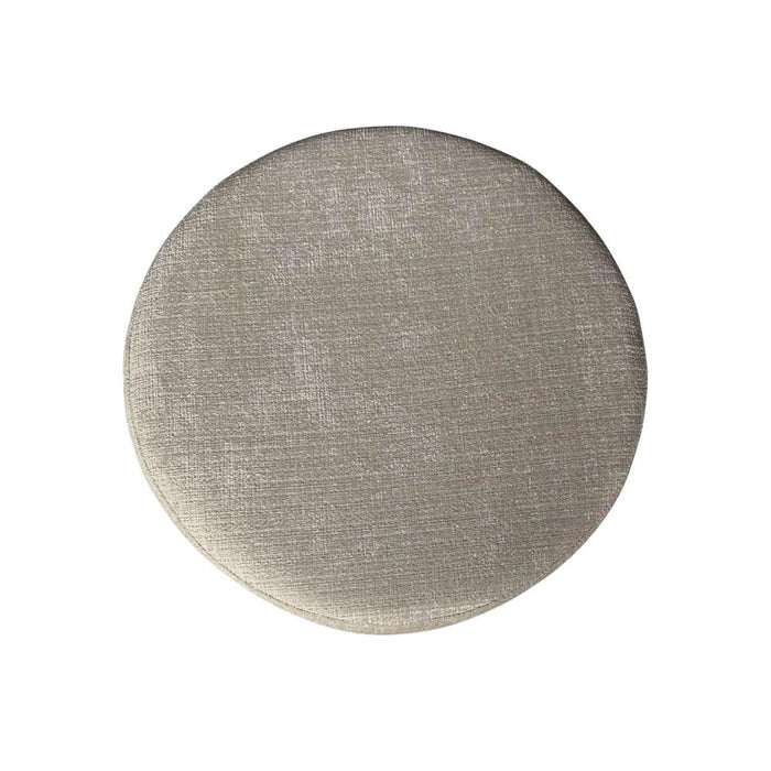 STARFURN Poef MySofa Poef | Rond | 80 cm | Cremona 14 | Taupe 80x80x39 cm-Poefs-Starfurn
