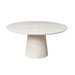 STARFURN Ronde eettafel Solana Zand Mangohout 150 cm-Eettafels-Starfurn