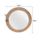 STARFURN Ronde spiegel Dide Naturel Mangohout 40 cm-Spiegels-Starfurn