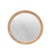 STARFURN Ronde spiegel Dide Naturel Mangohout 60 cm-Spiegels-Starfurn