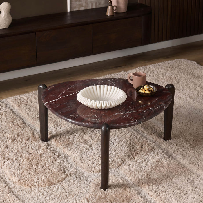 STARFURN Salontafel Alva Marmer 81 cm-Salontafels-Starfurn