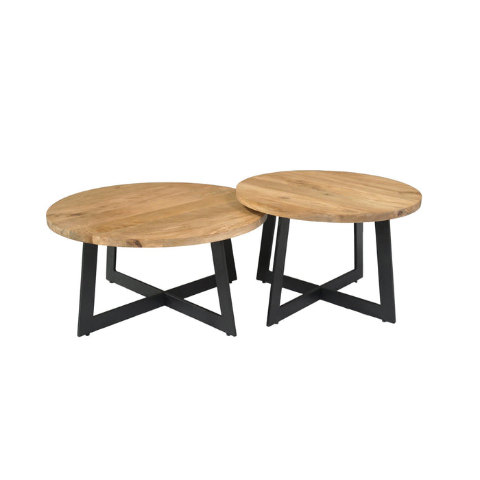 STARFURN Salontafel Atlanta | 70 cm | Set van 2-Salontafels-Starfurn