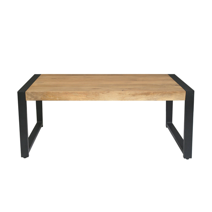 STARFURN Salontafel Britt Mangohout Naturel 110x60-Salontafels-Starfurn