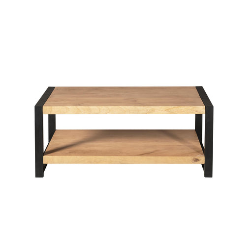 STARFURN Salontafel Britt Mangohout Naturel 110x60 Onderblad-Salontafels-Starfurn