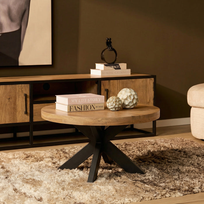 STARFURN Salontafel Dakota | 80 cm | Rond-Salontafels-Starfurn
