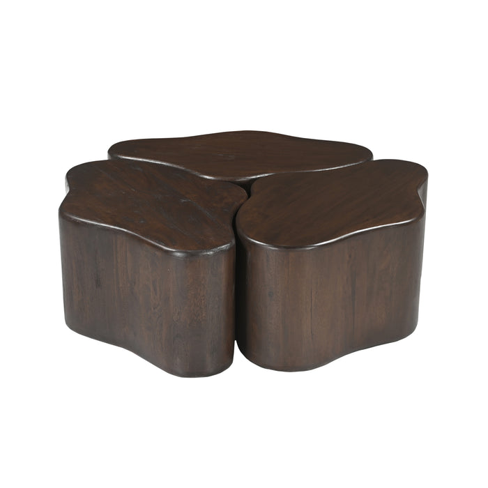 STARFURN Salontafel Elara Mangohout Bruin 115 cm-Salontafels-Starfurn