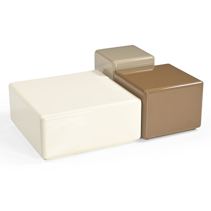 STARFURN Salontafel Elias Bruin MDF 40 cm 40x40x32 cm