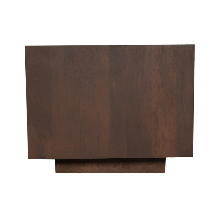 STARFURN Salontafel Enzo Walnoot Mangohout 37 cm 37x37x41 cm-Salontafels-Starfurn