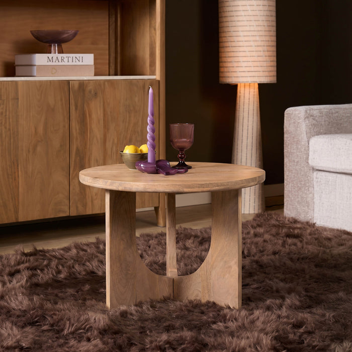 STARFURN Salontafel Guus Naturel Mangohout 60 cm-Salontafels-Starfurn