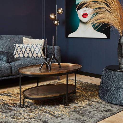 STARFURN Salontafel Kate ovaal 60x98x45 cm-Salontafels-Starfurn