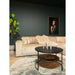 STARFURN Salontafel Lecia Zwart Goud 80x80x50 cm-Salontafels-Starfurn