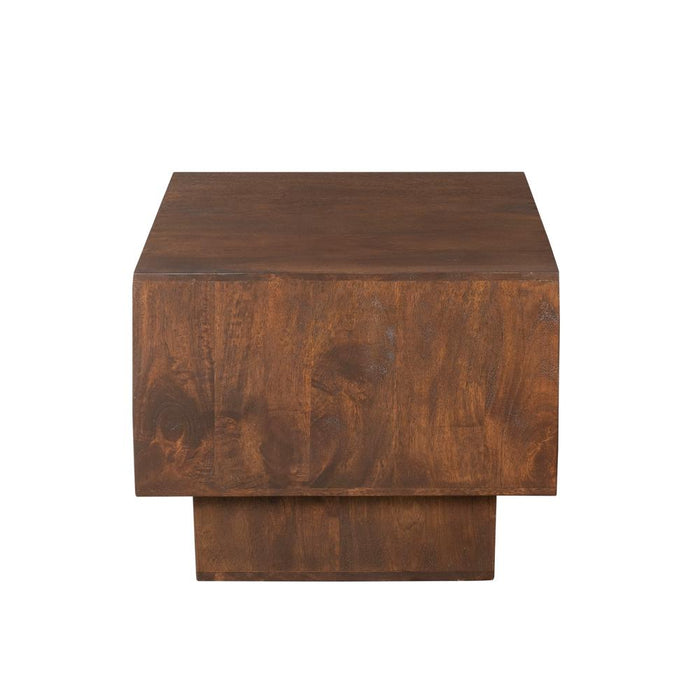 STARFURN Salontafel Livia Bruin Mangohout 56 cm 56x56x46 cm-Salontafels-Starfurn