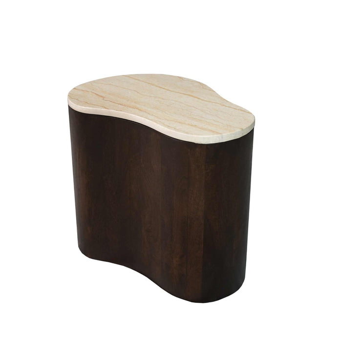STARFURN Salontafel Lovi 50 cm Bruin 50x33x42 cm-Salontafels-Starfurn