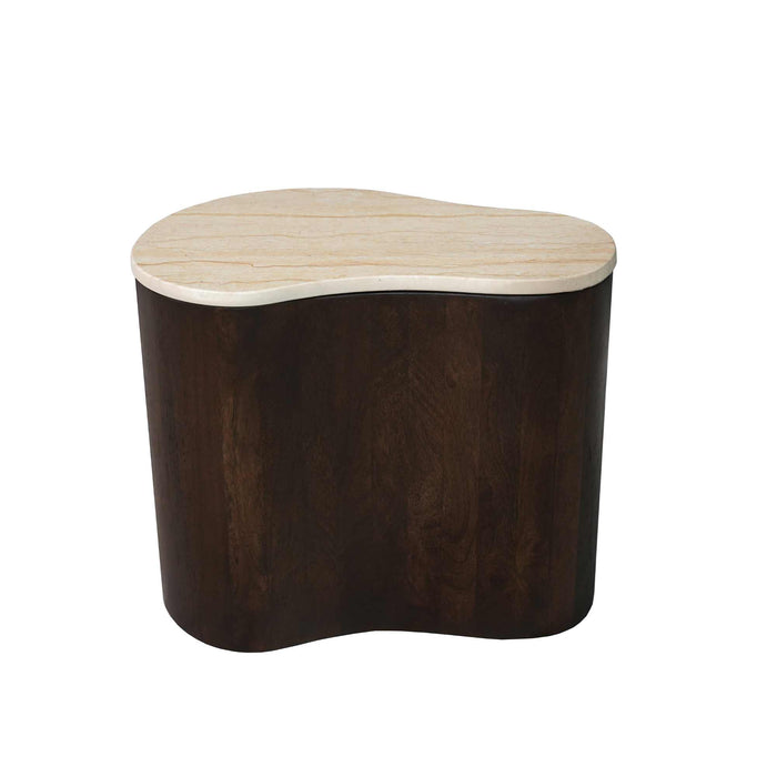STARFURN Salontafel Lovi 50 cm Bruin 50x33x42 cm-Salontafels-Starfurn