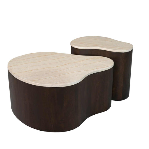 STARFURN Salontafel Lovi 50 cm Bruin 50x33x42 cm-Salontafels-Starfurn