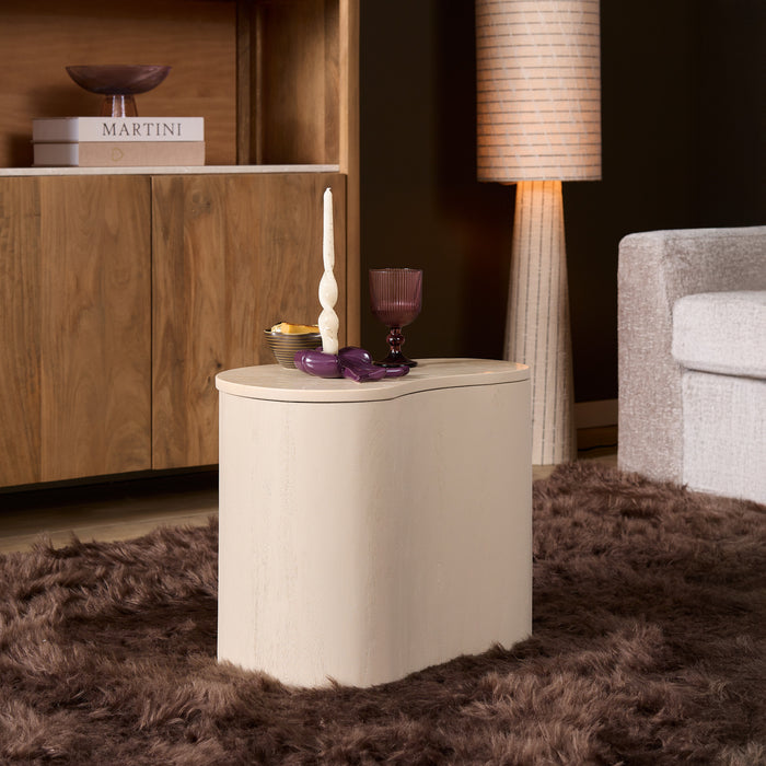 STARFURN Salontafel Lovi 50 cm Zand 50x33x42 cm-Salontafels-Starfurn
