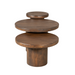 STARFURN Salontafel Maya 70 cm Bruin 70x70x45 cm-Salontafels-Starfurn